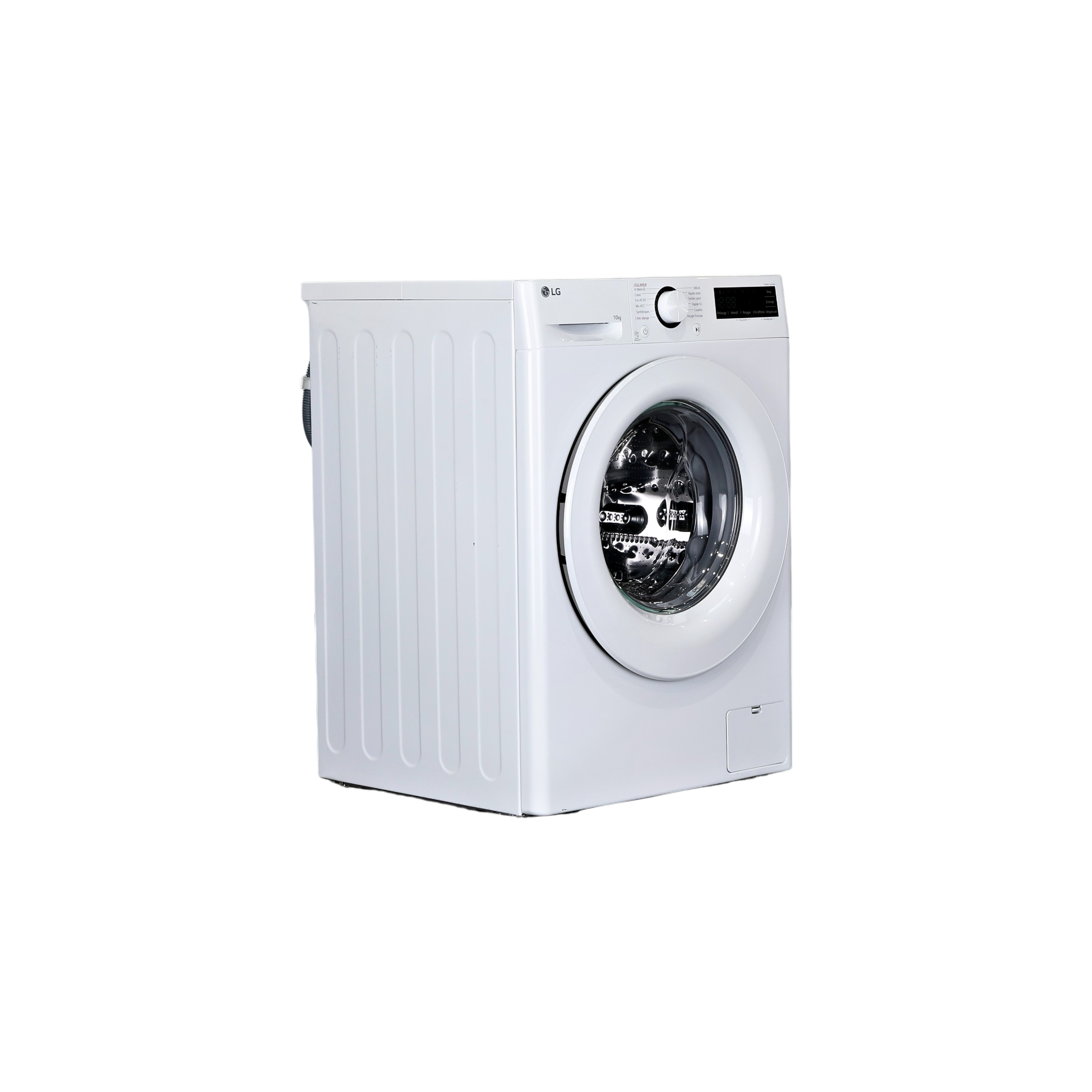 LG Lave-Linge 10 Kg 1400 Toursf14R33Whsmoteur Intelligent Ai Direct Drive, Energie Lavage A-10%, Grand Tambour 68 Litres, Vapeur