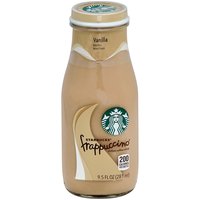 Starbucks Frappucino Chilled Coffee Drink Vanilla 9.5 Fl Oz