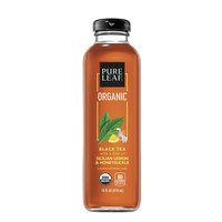 Pure Leaf Tea House Collection Organic Sicilan Lemon & Honeysuckle Black Tea, 14 Fluid ounce