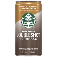 Starbucks Salted Caramel Cream Premium Espresso Beverage, 6.5 fl oz