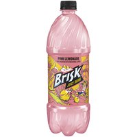 Brisk Pink Lemonade Juice - Single Bottle, 33.81 Fluid ounce
