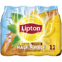 Lipton Lemon Iced Tea, 16.9 fl oz, 12 Pack Bottles 