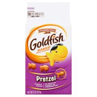 Goldfish Baked Snack Crackers, Pretzel, 8 Ounce