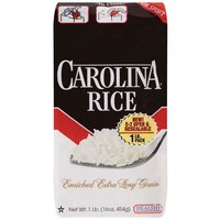 Carolina® Enriched Extra Long Grain White Rice 16 oz. Bag