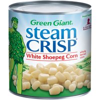 Green Giant Steam Crisp White Shoepeg Whole Kernel Corn, 11 oz