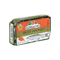Gonsalves Spiced Sardines, 4.38 oz