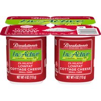 Breakstone's Live Active Lowfat Small Curd with 2% Milkfat, Cottage Cheese, 16 Ounce