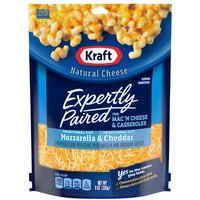 Kraft Shredded Mozzarella & Cheddar Expertly Paired, 8 Ounce