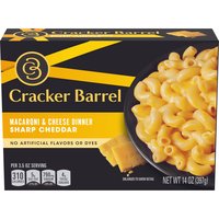 Cracker Barrel Sharp Cheddar Macaroni & Cheese Dinner, 14 oz