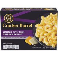 Cracker Barrel Macaroni and Cheese Dinner - Cheddar and Havarti, 14 Ounce
