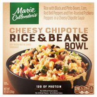 Marie Callender's Cheesy Chipotle Rice & Beans Bowl, 11.5 oz