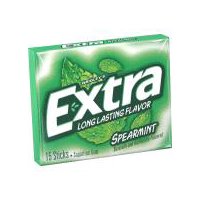 Extra Spearmint Sugarfree Gum, Single Pack, 15 Ounce