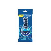 Orbit Peppermint Sugarfree Gum, 3 Packs, 3 oz, 3 Ounce