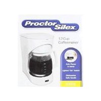 Proctor Silex Durable 12 Cup Coffee Maker