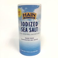 Hain Pure Foods Iodized Sea Salt, 21 oz