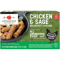 Applegate Naturals Chicken & Sage Breakfast Sausage, 10 count, 7 oz