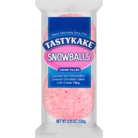 Tastykake Creme Filled Snowballs, 2 count, 4.25 oz