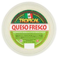 Tropical Queso Fresco Authentic Mexican Style Fresh Cheese, 12 Ounce