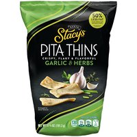 Stacy's Garlic & Herbs Flavored Pita Thins, 6 3/4 oz