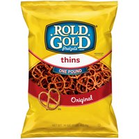 Rold Gold Pretzels, Thins Original, 16 Ounce