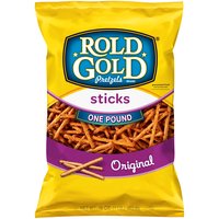 Rold Gold Pretzels, Original Sticks, 16 Ounce