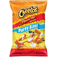 Cheetos Flamin' Hot Crunchy Cheese Flavored Snacks Party Size!, 15 oz, 15 Ounce