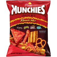 Frito Lay Munchies Flamin' Hot Flavored Snack Mix, 3 oz