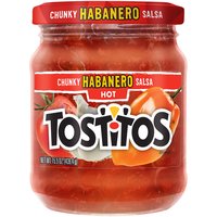 Tostitos Hot Chunky Habanero Salsa, 15.5 oz