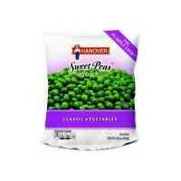 Hanover Sweet Peas, Steam-In-Bag, 12 Ounce