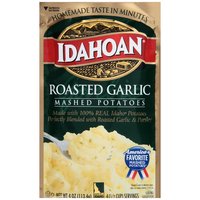 Idahoan Roasted Garlic Mashed Potatoes, 4 oz Pouch