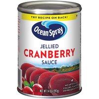Ocean Spray Cranberry Sauce, Jellied, 14 Ounce
