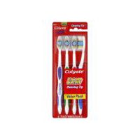 Colgate Extra Clean Toothbrush - Full Head Medium, 4 Each