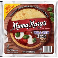 Mama Mary's 7'' Thin & Crispy, Pizza Crust, 9 Ounce