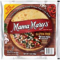 Mama Mary's Gluten Free Pizza Crust, 7 Ounce