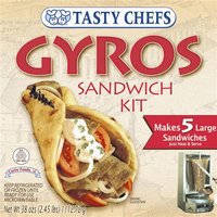 Tasty Chefs Gyros Complete Sandwich Kit, 38 oz