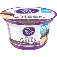 Dannon Light + Fit Greek Boston Cream Pie Nonfat Yogurt, 5.3 oz