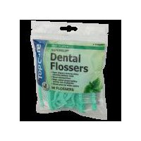 Top Care Dental Flossers Fine, Contains 90, 1 Each