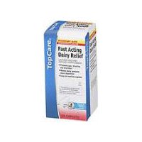 Top Care Dairy Relief Fast Act Caplets, 125 Each