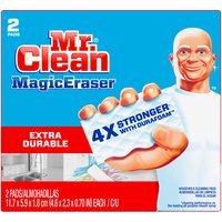 Mr. Clean MagicEraser Extra Durable Household Cleaning Pads, 2 count