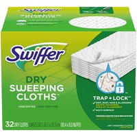 Swiffer Sweeper Dry Sweeping Pad Multi Surface Refills, 32 Each