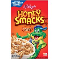 Honey Smacks Cereal, Breakfast Kids Snacks Original, 15.3 Ounce