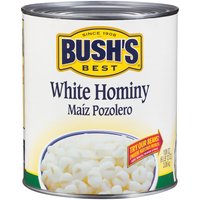 Bush's Best White Hominy, 108 oz