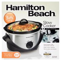Hamilton Beach 4 Quart Capacity Oval Shape Slow Cooker