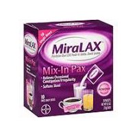 MiraLax Mix-In Pax Powder Packets, 10 Each