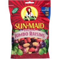 Sun-Maid California Mixed Jumbo Raisins, 12 oz