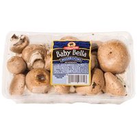 ShopRite Mushrooms - Baby Bella, 10 Ounce