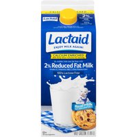 Lactaid Calcium Enriched 2% Reduced Fat Milk, half gallon