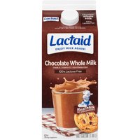 Lactaid Chocolate Whole Milk, half gallon