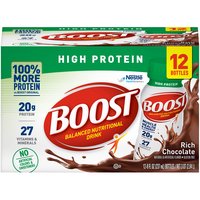 Boost High Protein Nutritional Energy - Rich Chocolate, 96 fl oz, 96 Fluid ounce