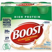 Boost High Protein Nutritional Drink - Very Vanilla, 48 Fluid ounce